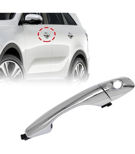 thumbnail image 2 of Evan-Fischer Chrome Interior Door Handle For 2011-2015 Kia Sorento - Front Or Rear Driver Side LH 2 of 6