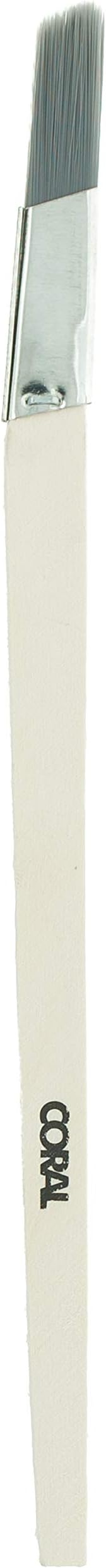 Coral 33472 Precision Angled Lining Paint Brush 0.5 inch Platinum Filaments