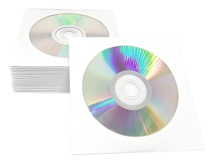 25er Pack MP-Pro DVD-R Rohlinge (CMC) 16X 4,7GB Silber neutral in CD Hüllen aus Papier mit Folienfenster