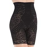 Rago womens Plus Size Hi Waist Long Leg ShaperPanties