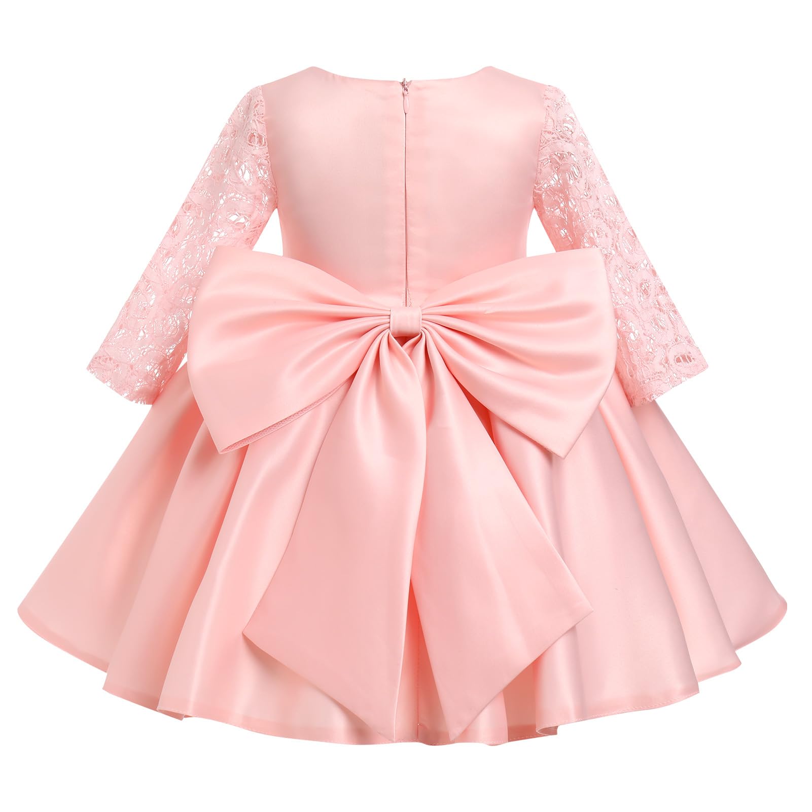 Castle Fairy Flower Girl Dress - Cute Tutu Baptism Communion Birthday Dress For Baby Girls