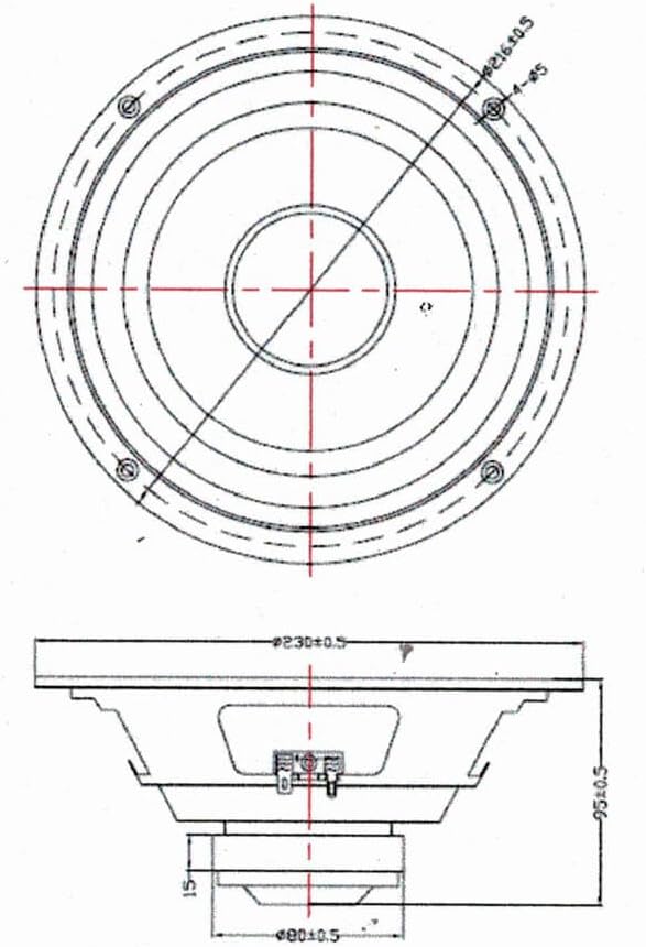 boston acoustics a60 replacement woofer