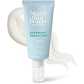 Bigger Than Beauty Skincare Overnight Sensation Gentle Retexturizing Solution, Exfoliator for Women Made with Vitamin C & Probiotics for All Skin Types, Daily Skin Care Essential, Vegan & Cruelty Free