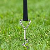 Delex Heavy Duty Trampoline Anchor Kit 4x Ground Stakes 40cm Galvanized view 7