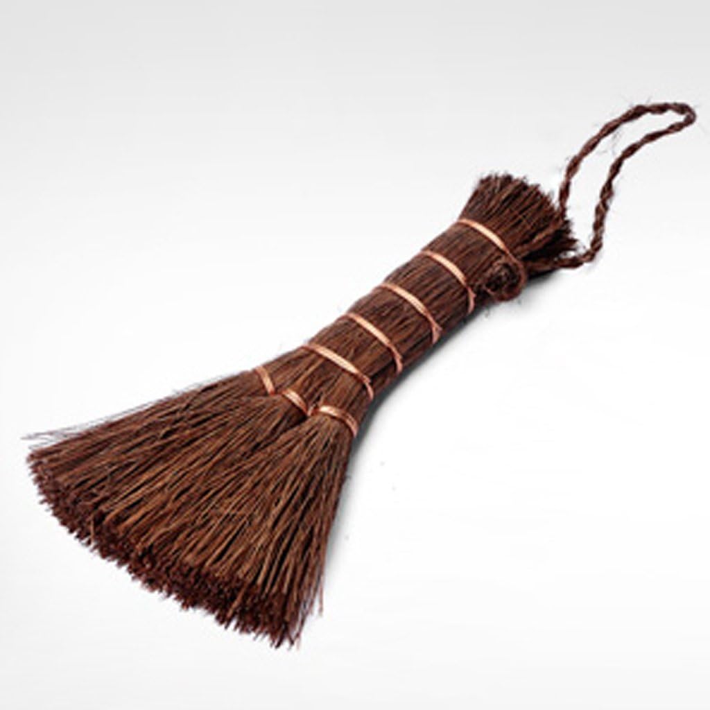 ZXW Brown Hair Tea Sweep Tea Brush Pure Handmade Soft Hair Tea Clean The Broom