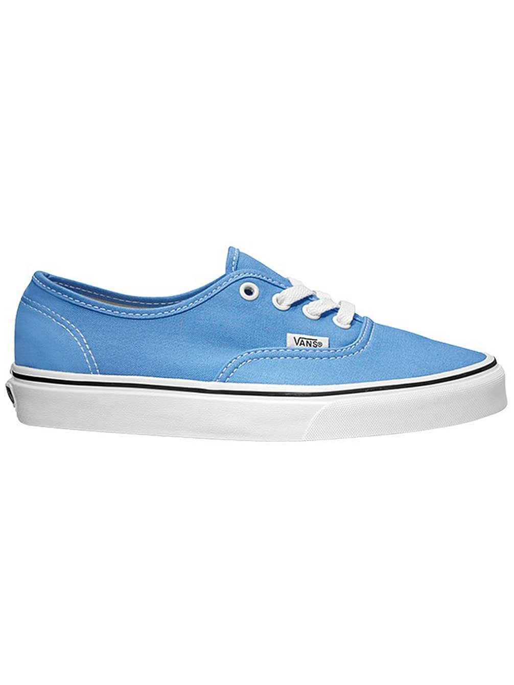 all blue low top vans