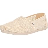 TOMS Womens Alpargata Slip On Flats Casual - Beige - Size 9 B