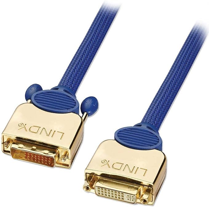 Lindy 2m Premium Gold DVID Dual Link