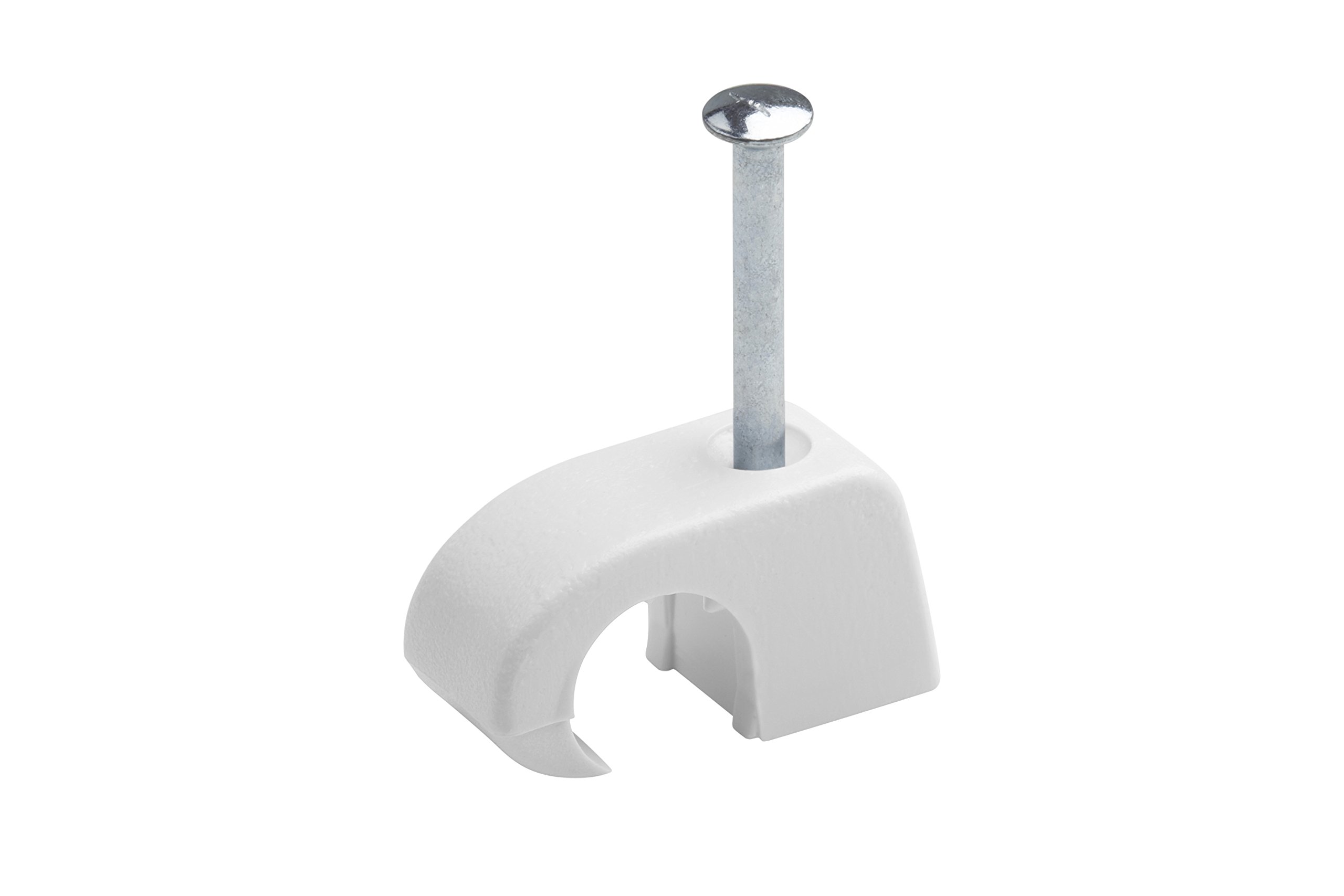 Meister Express Clamp - in a practical set - for fixing cables and wires - Includes pre-assembled nail/adhesive clips/cable clips/nail clamps, 7454170