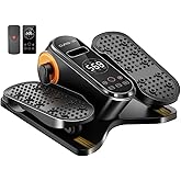 Under Desk Elliptical Machine, Electric Leg Exerciser as Seen on Tv for Seniors, Quiet Portable Seated Pedal Exerciser with R