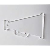 Clear Blank Acrylic Key Chains Megaphones Keychains Ornaments (3")