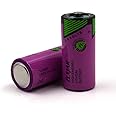 elxjar (2-Pack) TL-5955 3.6V 2/3AA Battery Replacement for Tadiran TL-2155 TL-4955 TL-5155 TL-5955, Xeno XL-055F, Comp-100 Lithium Thionyl Chloride Battery (ER14335)