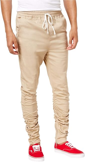 ankle zip joggers
