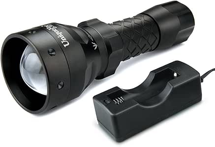 Linterna Uniquefire UF-1407 IR 850 nm linterna 38 mm lente visión