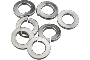 Split Lock Washer FMHXG 40PCS 5/16-Inch 304 Stainless Steel Spring Lock Washer for Screws Bolts
