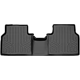 SMARTLINER Custom Fit All Weather 2nd Row Floor Mat Liners Compatible with 2021-2025 Volkswagen ID.4