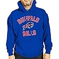 Team Fan Apparel NFL Adult Gameday Hooded Sweatshirt - Poly Fleece Cotton Blend - Stay Warm and Represent Your Team in Style