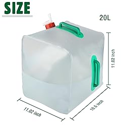 Collapsible Water Container with Spigot,20 L