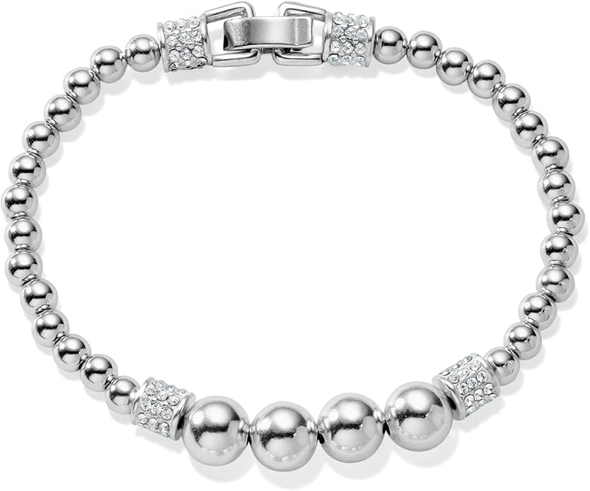Brighton Meridian Petite Prime Bracelet (Silver) Jewelry