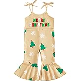 ZAXARRA Toddler Baby Girl Clothes Baby Girl Jumpsuit Romper Baby Overalls Straps Bell-Bottom Pants Baby Fall Summer Outfits