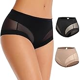 WOWENY Tummy Control Panties for Women Seamless Butt Lifter Briefs Comfy Body Shaper Shapewear Sexy Underwear
