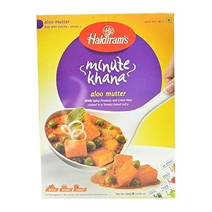 Haldirams (ready to eat) aloo mutter