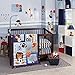 Lambs & Ivy Future All-Star Lamp with Shade and Bulb