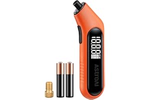 AstroAI Digital Tire Pressure Gauge 3-300 PSI, ANSI Grade 2A (±0.5%) High Accuracy, Replaceable AAA Batteries with Presta Val