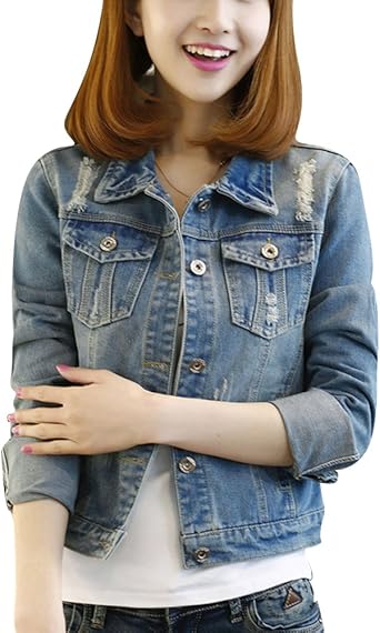 denim jacket women short