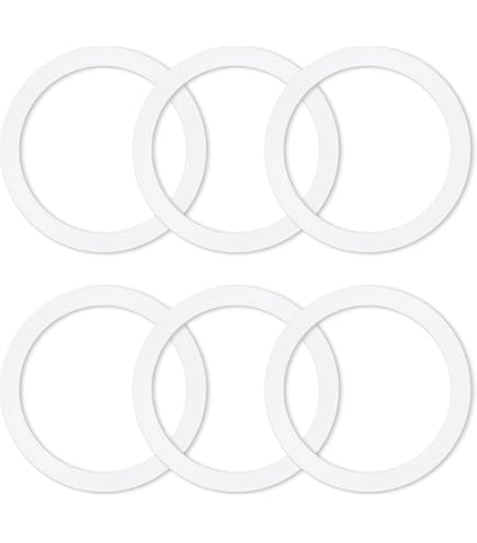 Amazon.com: Gasket Seal Ring Replacement for Aluminium Stovetop Coffee  Maker Pots 3 Cups & 4 Cups Spare Food Grade Silicone (Better Than Rubber)  -8 PACK: Home & Kitchen