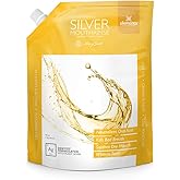 Elementa Silver Nano Silver Xylitol Mouth Wash Refill Pack | Mouth Rinse Oral Care 40 oz | Dentist Formulated, Alcohol and Fluoride Free (Honey Sweet)