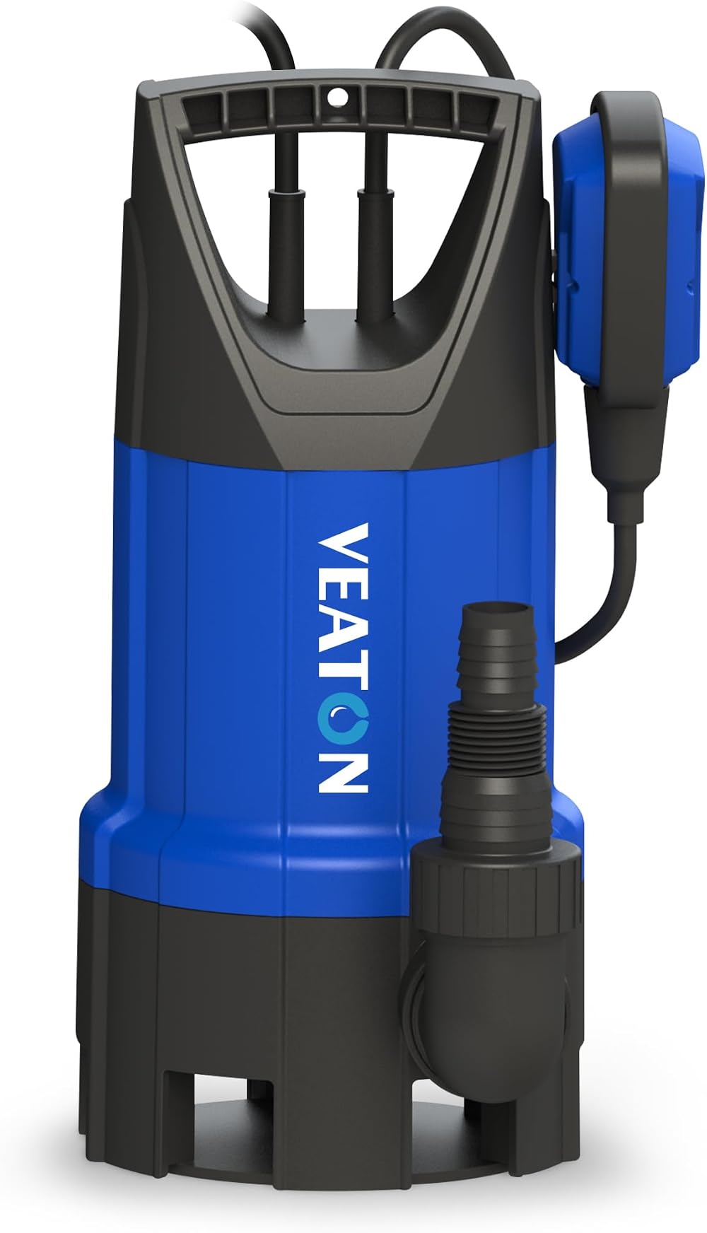 VEATON 750W Submersible Pump 13000 L/H Dirty/Clean Water Transfer