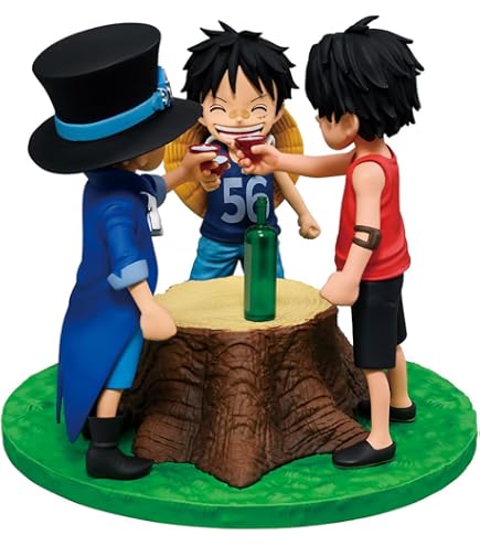 Amazon.com: Banpresto One Piece DXF Figure, Brotherhood II Set of