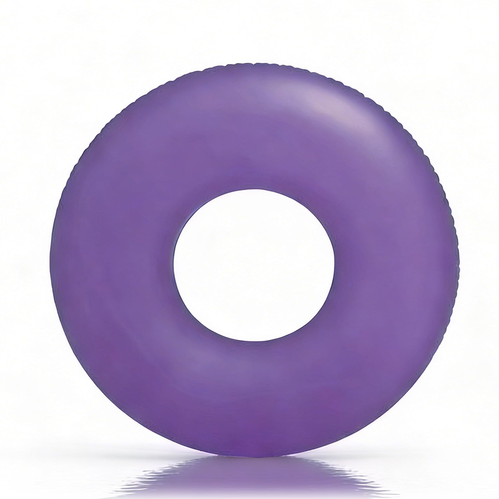 Inflatable Swimming Ring for Kids, Fluorescence Blue Rubber Ring for Pools, Inflatable Pool Floats Water floats for Girls Boys Summer Beach Swimming Pools Water Party — image 1