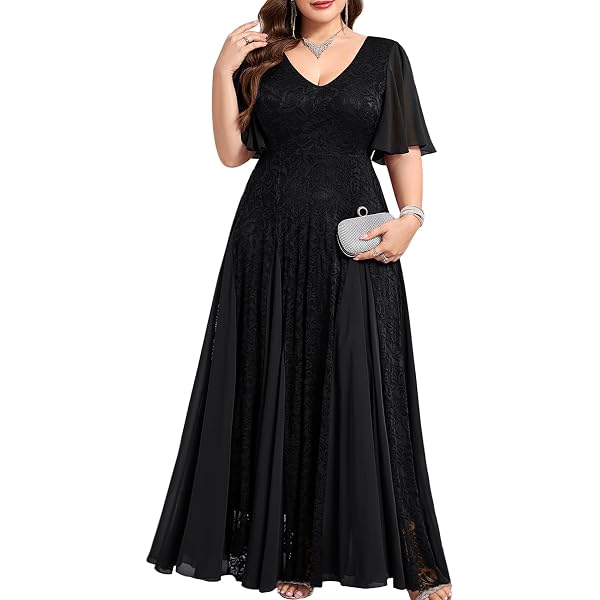 Amazon.com: City Chic Women's Plus Size Dress-Panelled Bodice Maxi, Black :  Clothing, Shoes & Jewelry