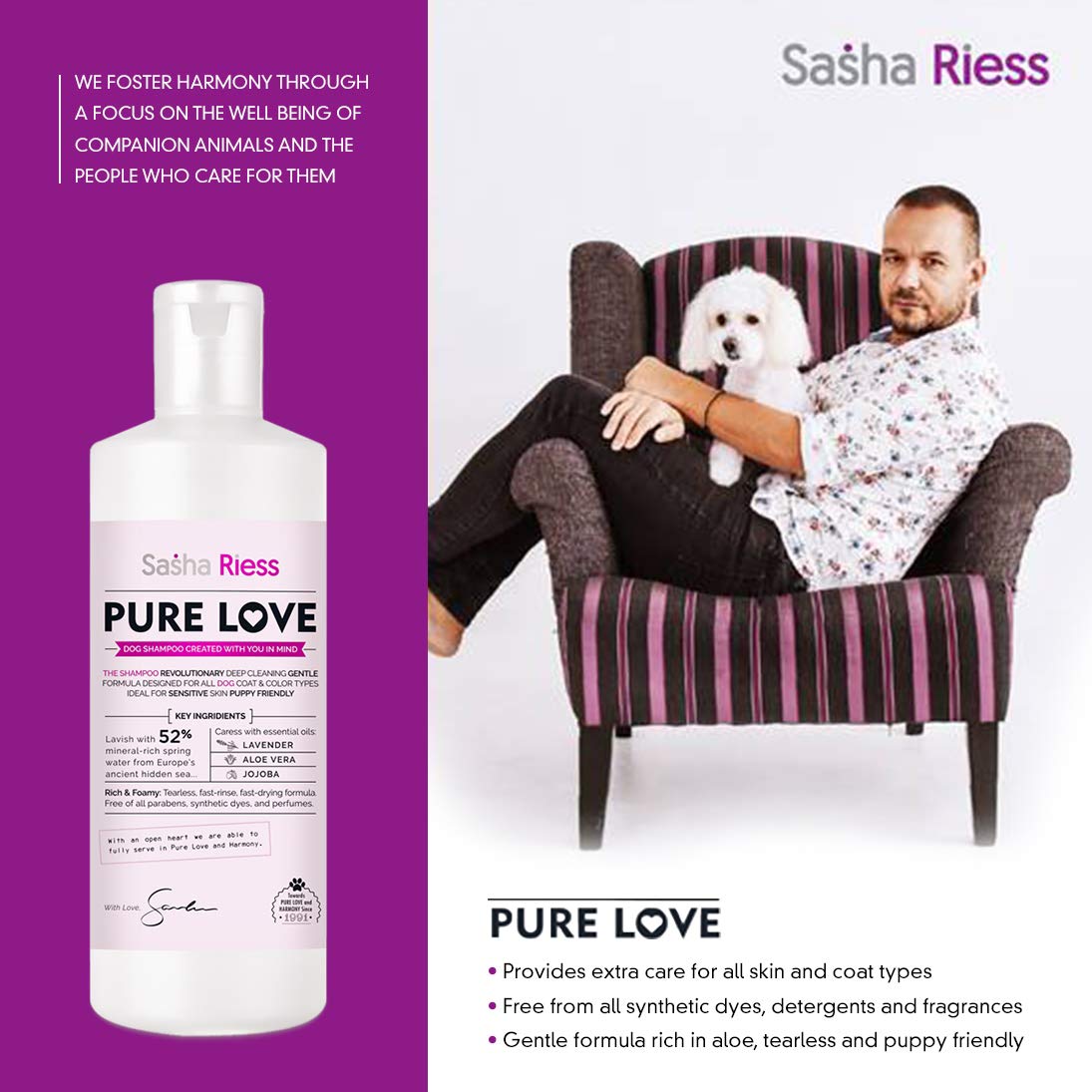 sasha riess dog shampoo
