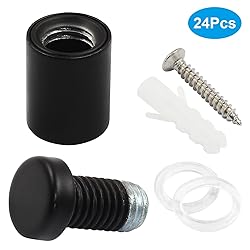 Zorveiio 1/2" x 3/4" Sign Standoff Screws 24 Pcs