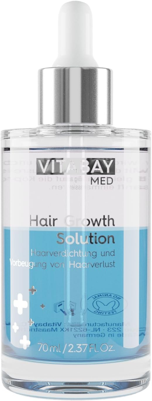 Hair Growth Solution - 70 ml - Hair Growth Serum - Hair thickening and prevention of hair loss