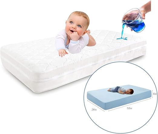 zippered crib mattress protector