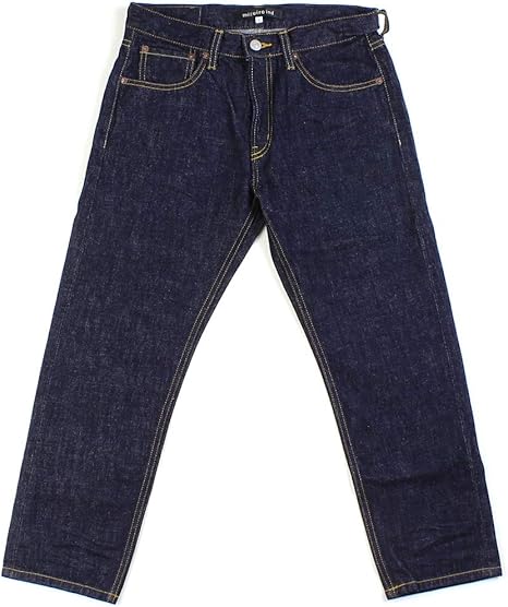 Amazon ミズイロインド デニムパンツ ジーンズ クロップドデニムパンツ レディース ジーンズ 通販