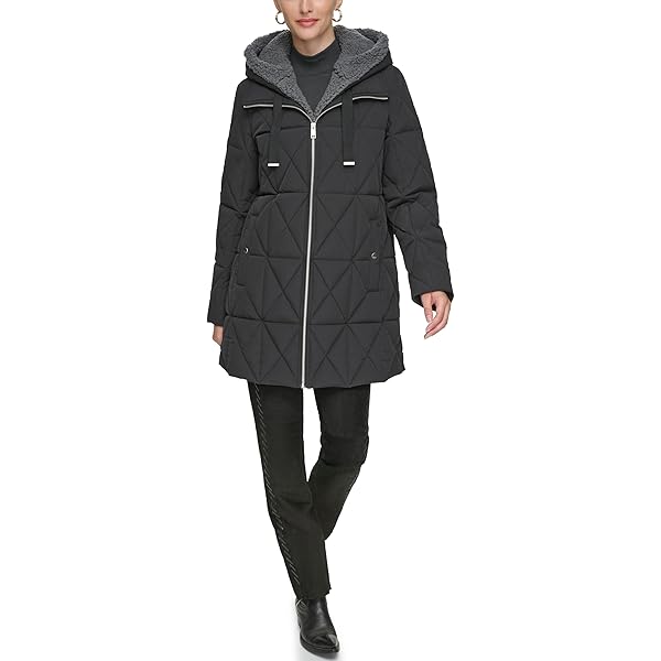 Amazon.com: Kenneth Cole Women's Outerwear Coat,wine,XSMALL