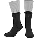 281Z Hiking Warm 6 inch Boot Liner Socks - Military Tactical Outdoor Sport - Polartec Fleece Winter Socks