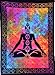 ANJANIYA Seven Chakra Yoga Meditation Studio Room Decorations Tie Dye Hippie Psychedelic Medium Tapestry 7 Chakras Tapestries Meditating Peace Wall Art Hanging Decor (Multi, 54"X60")
