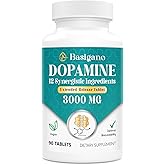 Basigano Natural Dopamine Supplement - 90 Tablets (Pack of 1)