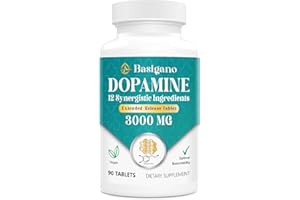 Basigano Natural Dopamine Supplement - 90 Tablets (Pack of 1)