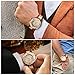 Bewell 100BG Wooden Watch Analog Quartz Light Weight Vintage Wrist Watch for Men (Red Sandalwood and Maple)