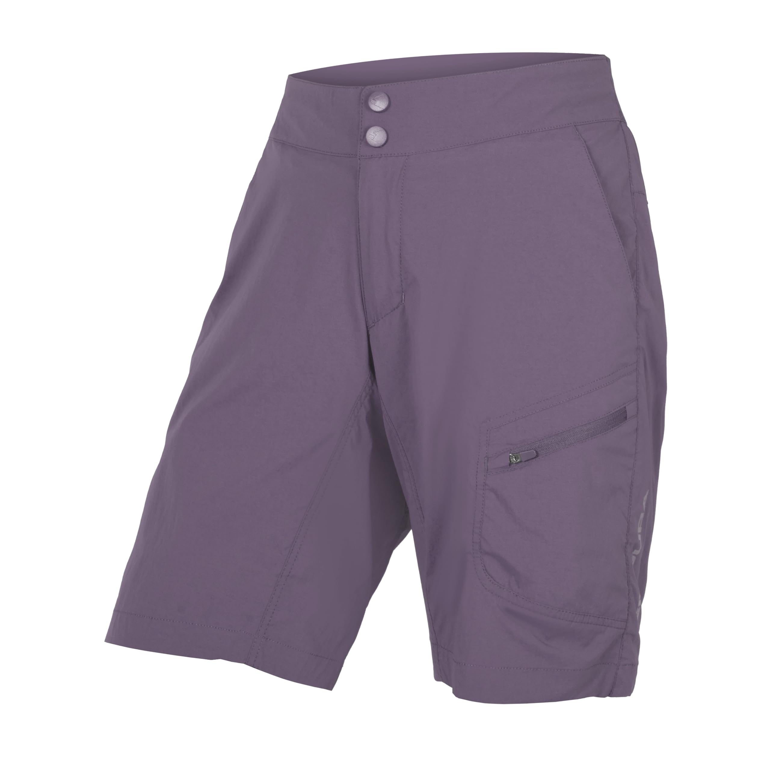 Endura Womens Hummvee Mountain Bike Baggy Cycling Short with Liner Lite Shorts – Rannoch Pink, Medium