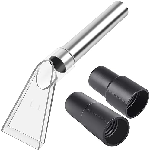 Vacuum Parts & Accessories - RosyOcean Shop Vac Extractor Attachment for Upholstery & Carpet Cleaning Accessory Hand Wand with Viewing Head Auto Detailing Vacuum Head Hand Tool for Truck Mount & Portable Extractor Vacuum Cleaner