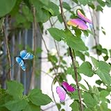 SNAIL GARDEN 60 Pcs Garden Stakes Butterflies Dragonflies Ladybugs Bees Outdoor view 3