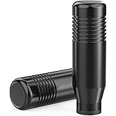 aikeec Gear Shifter Knobs and Adapter Compatible with Logitech G29 G920 G923 G27 Driving Force Stick Aluminum Weighted Shift Knob Gear Shifting Lever Handle (Black)